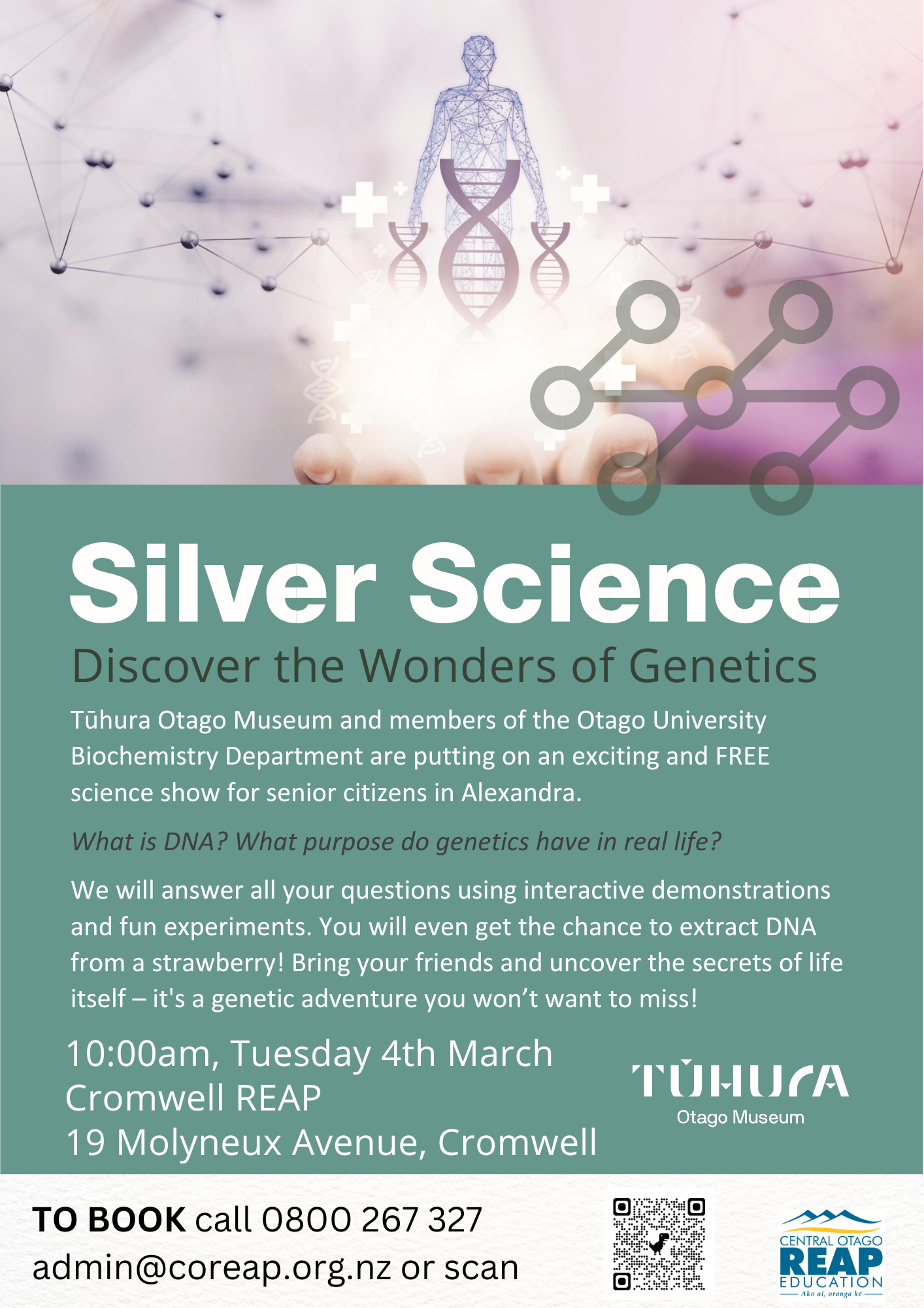 Silver Science Advert   Cromwell   Genetics