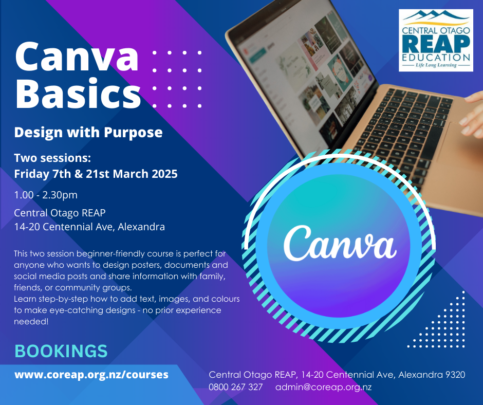 Canva Basics   Design With Purpose