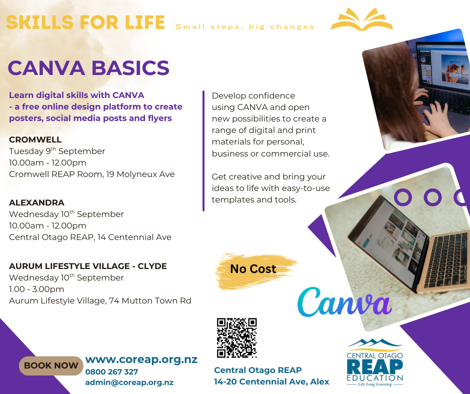 Canva Basics Cromwell & Alex Facebook Post (1)