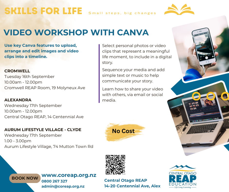 Video Workshop Using Canva Cromwell & Alex Facebook Post (1)