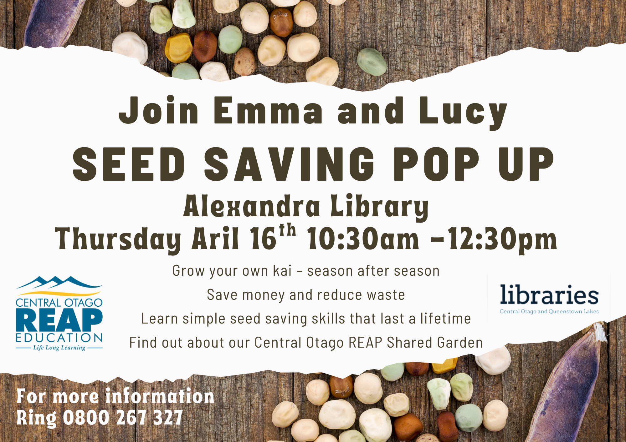 Vegetables Forever &ndash; Seed Saving Pop-Up